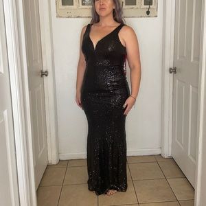 Size 11/12 sequins dress NWT